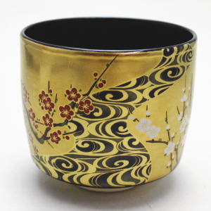 楽天市場】【茶器/茶道具 抹茶茶碗】 筒茶碗 一双 金菱 銀菱 山岡善高