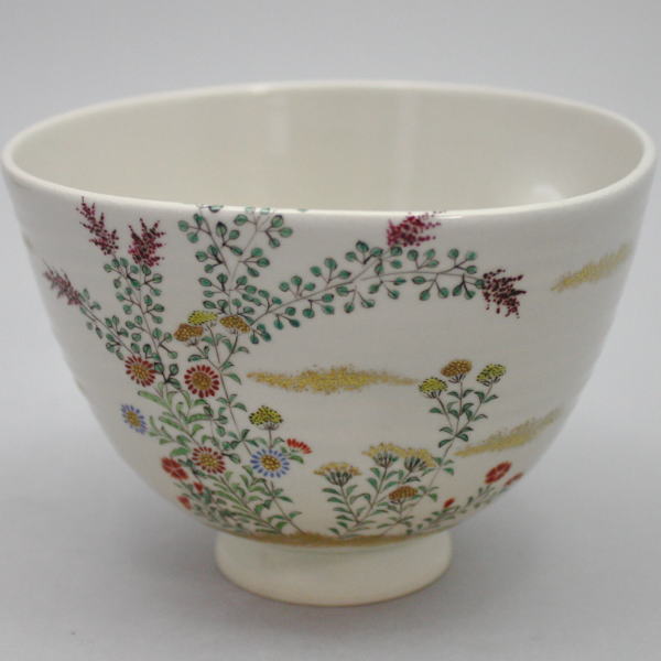 楽天市場】【茶器/茶道具 抹茶茶碗】 粟田焼き 鈴 安田浩人作