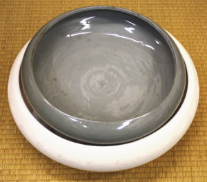 【茶器/茶道具　炭道具　炭所望/七事式】　半田焙烙　一双　表千家