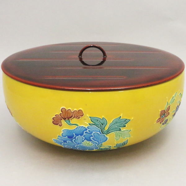 楽天市場】【茶器/茶道具 水指(水差し)】 平水指 染付 桜川 楽天市場】【茶器/茶道具 水指(水差し)】 平水指 染付 桜川