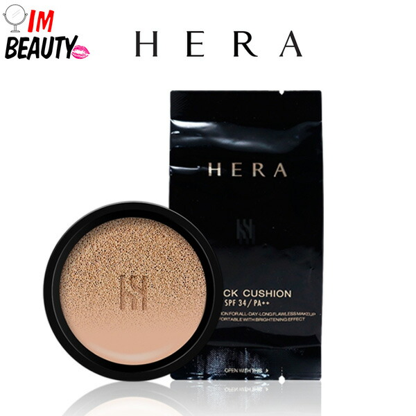 楽天市場 送料無料 Hera ヘラ ブラック クッション Spf34 Pa 詰め替えのみ 21号 クッションファンデ ベースメイク カバー力 メイクアップ ファンデーション 崩れない 浮かない 韓国コスメ Imbeauty