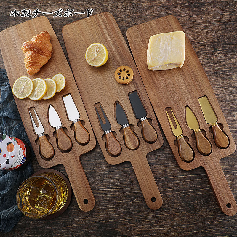 楽天市場】チーズボード 木製 竹製 カッティングボード チーズナイフ