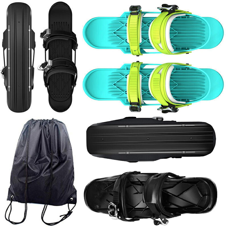 新型 スキーの板装置 スキーの板板 ミニ 成年者用 ミニ スキーの板シューズ ショートスノースケート キッズ スキーの板用 ウィンタース ポーツ 雪靴 ミニスキーの板 バックル スキーの板板 靴 室外 軽さ 高品質 貨物輸送無料