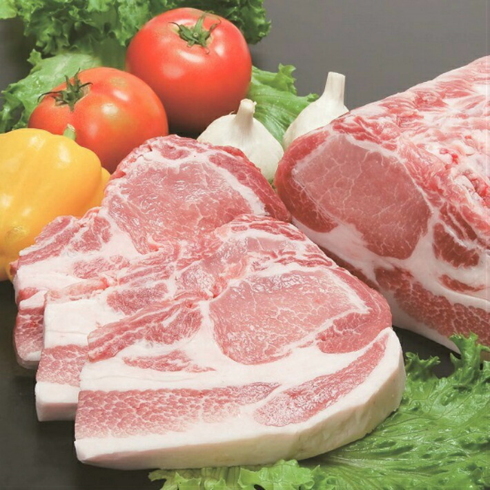 旭食肉協同組合いも豚焼肉セット1kgバラロースカタロース3種