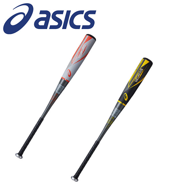 アシックス メンズ 野球 バット 軟式用 金属バット asics ジュラルミン ミドルバランス 3121A235