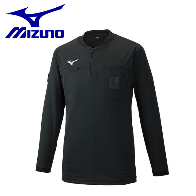 MIZUNOバレーボールレフェリーシャツ（メンズ、サイズL）長袖・半袖 v2jc0061-728-1.jpg