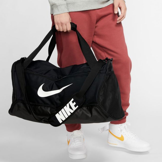 楽天市場 ナイキ スポーツバッグ メンズ レディース ブラジリア ダッフル M Nike Ba5955 ボストンバッグ ジッパー付きで安全に収納できる大型メインコンパートメント ブラック ｉｍｏｔｏ ｓｐｏｒｔｓ