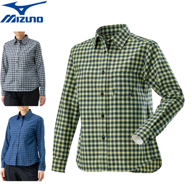古典 アウトドア アパレル ウエア ロングスリーブ 長袖 トップス レディース マジックドライ長袖トレイルシャツ シャツ ミズノ トラベル B2mc9711 Mizuno B2mc9711 Towncar Com Br