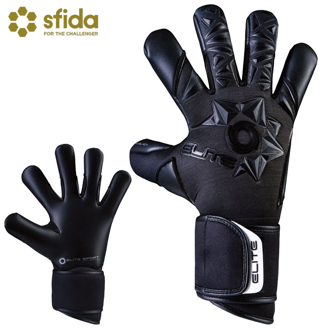 エリートスポーツ サッカー ゴールキーパーグローブ エリートネオブラック メンズ ELG20NB ELITE NEO BLACK Elite Sports 練習 試合 ゴールキーパー手袋