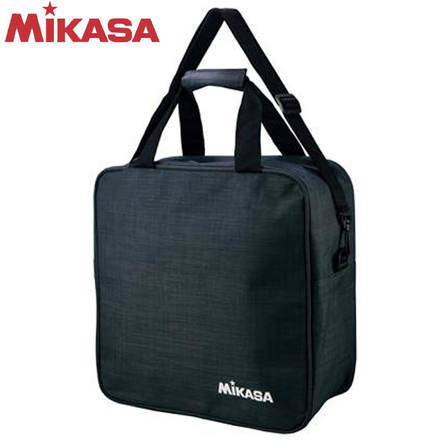 ミカサ MIKASA バッグ ACBGS40BK ハンドボールバッグ 4個用 黒 BAG ポリエステル 簡易撥水素材使用 【おしゃれ】