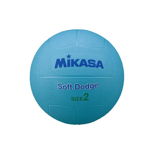 新しい到着 ミカサ Mikasa ドッジボール Std 2sr Bl ソフトドッジボール2号 約310g 発泡ゴム ボール遊び 教育現場 小学生向けサイズ Qdtek Vn