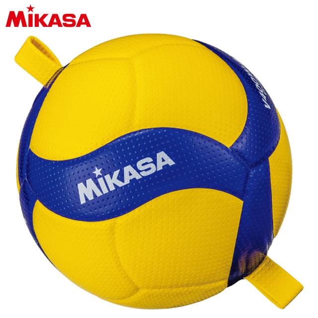 ミカサ Mikasa バレーボール トレーニングボール 4号 V400wattr アタック練習用 ブルー イエロー Tajikhome Com