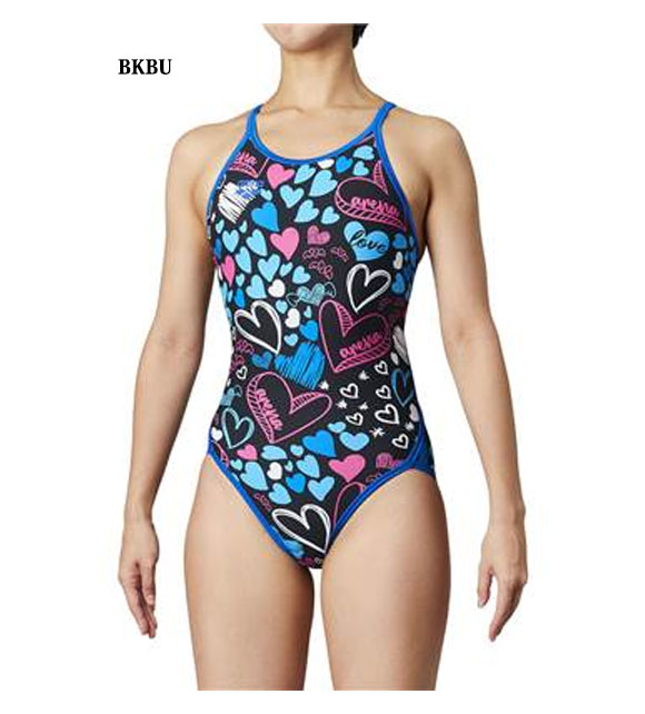 アリーナ 競泳 トレーニング水着 レディース スーパーフライバック Fsa0630w Arena 手書き調ハート柄 ポップなデザイン 優れた耐久性 水泳 練習水着 スイムウエア Lindnercapital Com
