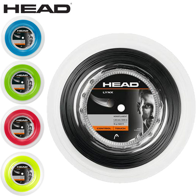 ネコポス ヘッド HEAD 硬式ガット LYNX REEL テニスストリング リール 飛び 耐久性 ソフト 用具 用品 一般 Sports テニス 281794