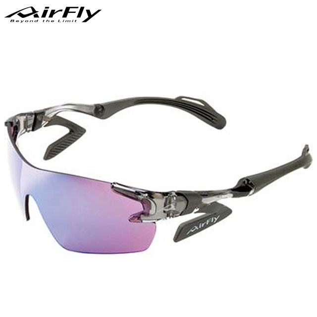 エアフライ スポーツアクセサリー メンズ スポーツサングラス ASH AF301C34L AirFly クリアアッシュ 鼻パッドがない ゆったりとした掛け心地｜ＩＭＯＴＯ　ＳＰＯＲＴＳ 14,615円