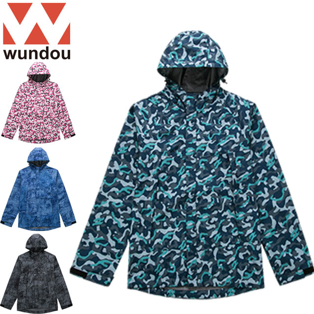 ウンドウ WUNDOU ジャケット アウトドアウインドブレーカージャケット ジュニア キッズ ジャンパー アウター トップス ウエア アパレル 服 ベーシック 撥水加工 ソフト スポーツウェア フィットネス アウトドア P-4610J