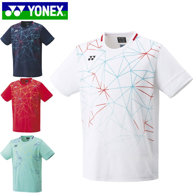 ネコポス ヨネックス YONEX Tシャツ メンズゲームシャツフィットスタイル ショートスリーブ 半袖 トップス ウエア アパレル 服 ベリークール UVカット 吸汗速乾 制電 パワースリーブ ICESLEEK メンズ テニス 10458