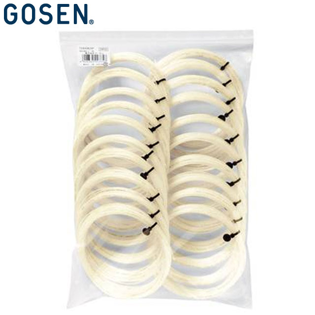 ネコポス ゴーセン GOSEN 硬式ガット TS661 マルチCX17 NA 20P ポリの耐久性 ナイロンのホールド感 用品 用具 器具 アイテム グッズ アクセサリー テニス ラケットスポーツ TS661NA20P｜ＩＭＯＴＯ　ＳＰＯＲＴＳ