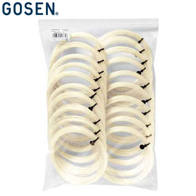 ゴーセン GOSEN 硬式ガット TS760 AKプロCX16 NA 20P ポリの耐久性 ナイロンのホールド感 用品 用具 器具 アイテム グッズ アクセサリー テニス ラケットスポーツ TS760NA20P|IMOTO SPORTS