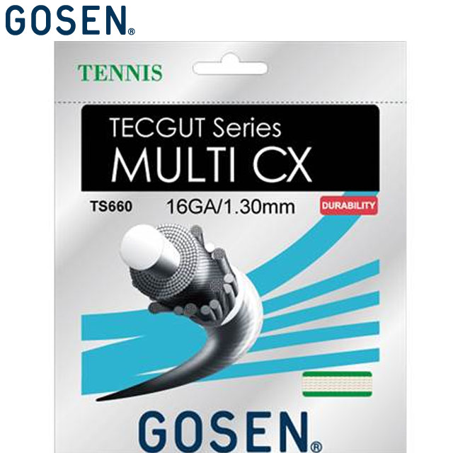 楽天市場】ゴーセン GOSEN 硬式ガット TS760 AKプロCX16 NA 20P ポリの