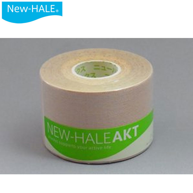 1683円 【人気ショップが最安値挑戦!】 ニューハレ New-HALE 注文ロット6 テーピング ロールテープ AKT 5m×幅5cm 肌色 フィット サポート 用品 用具 アイテム グッズ アクセサリー ボディーケア 731222