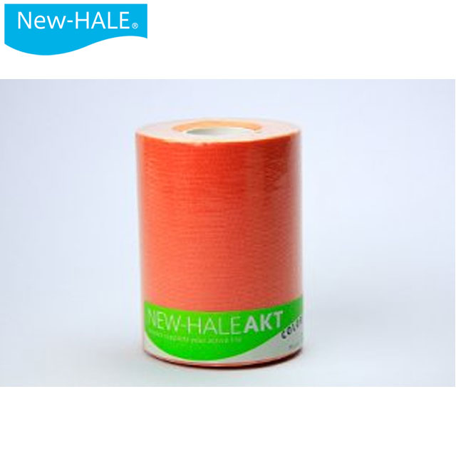 ニューハレ New-HALE 注文ロット3 テーピング ロールテープ New-HALE AKT 10cm×5m オレンジ フィット サポート 用品 用具 アイテム グッズ アクセサリー ボディーケア 761559