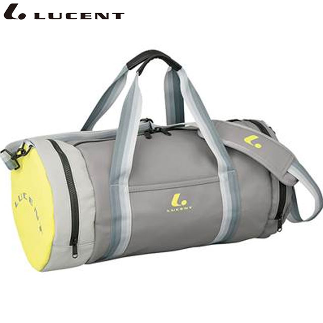 ルーセント テニス ドラムバッグ シルバーグレー XLB3684 ボストンバッグ ショルダーストラップ付 LUCENT