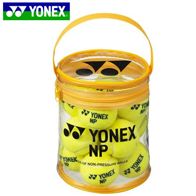 ヨネックス YONEX ボール 硬式 ノンプレッシャーボール 12ケ入り 入門用練習球 用品 用具 アイテム グッズ アクセサリー テニス  TBNP12 高品質新品