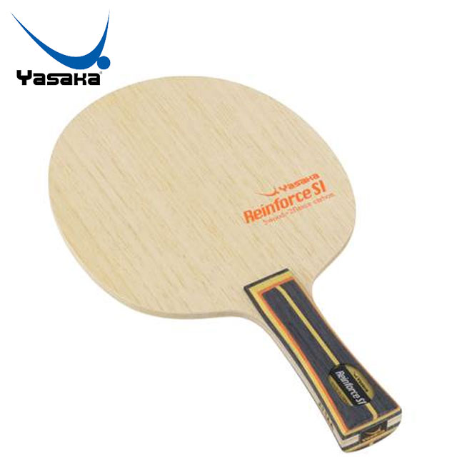 ヤサカ 卓球 ラケット リーンフォースSI FLA Yasaka TG123 シェークラケット ミッド 強打時にはカーボンのパワーを発揮