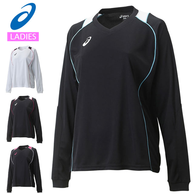 ネコポス asics WOMENSプラシャツLS XW6419 長袖シャツ レディース トレーニング アシックス