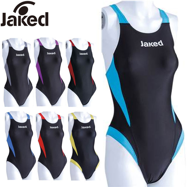 Jaked Fina認証 スポーツ用水着 青　高速水着　競泳水着　大会水着　S 楽天市場】新規10％OFFクーポン有 Jaked ジャケッド レディース