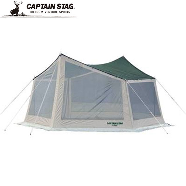 キャプテンスタッグ CAPTAIN STAG タープ CS ヘキサメッシュタープ 用品 用具 備品 小物 アイテム グッズ アクセサリー アウトドア キャンプ バーベキュー BBQ アクティビティ M3150|IMOTO SPORTS