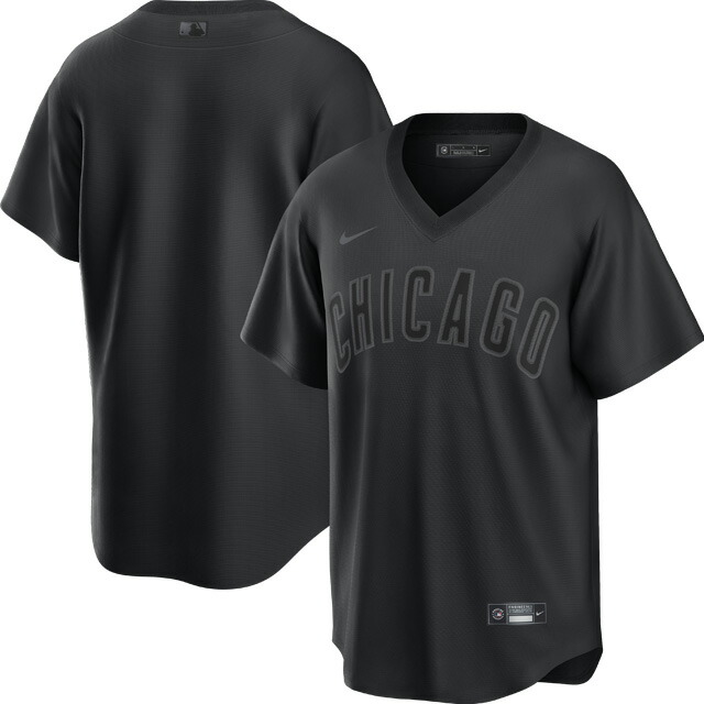 ☆【今だけ半額！期間限定！】ナイキ MLB シカゴ・カブス レプリカジャージ ユニフォーム ブラック NIKE シャツ 野球 応援 観戦 送料無料 ナショナルリーグ