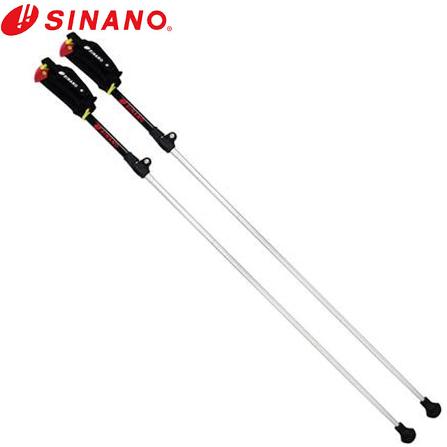 シナノ SINANO ポール ウォーキングポール レビータ ポータブル+ ロング・シルバー 身長約159-183cm コンパクト 用品 用具 アイテム グッズ ノルディックウォーク ウェルネス 657030