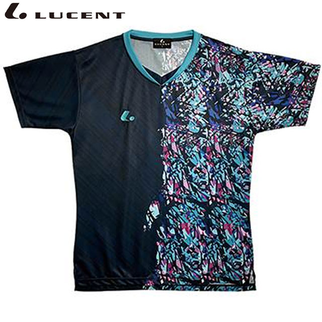 楽天市場】ルーセント テニス Uni ゲームシャツ XLH3436 ネイビー ユニ