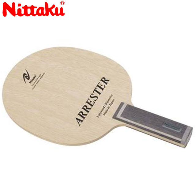 ニッタク Nittaku シェークラケット シェークハンド アレスター ST 守備用 攻撃を受け流すコントロール力 カット 前陣攻守 用品 用具 卓球 テーブルテニス NE6194