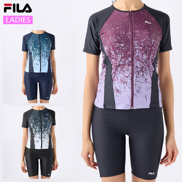 【楽天市場】ネコポス フィラ スイムウエア レディース タンキニ 2点 FILA 313208 セパレート ハーフスパッツ タンクトップ 水泳 ...