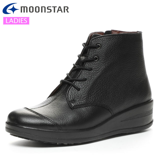 楽天市場】3E幅 やや幅広 防滑 ムーンスター レディース スポルス