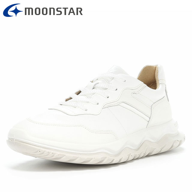 ムーンスター スニーカー メンズ レディースSPxx SX 78C04 ホワイト MOONSTAR 42200381 コンフォートシューズ 二層の特殊なウレタンソール オールレザーの高級感あるデザイン 快適な履き心地 デイリーシューズ スポーツシューズ カジュアルシューズ