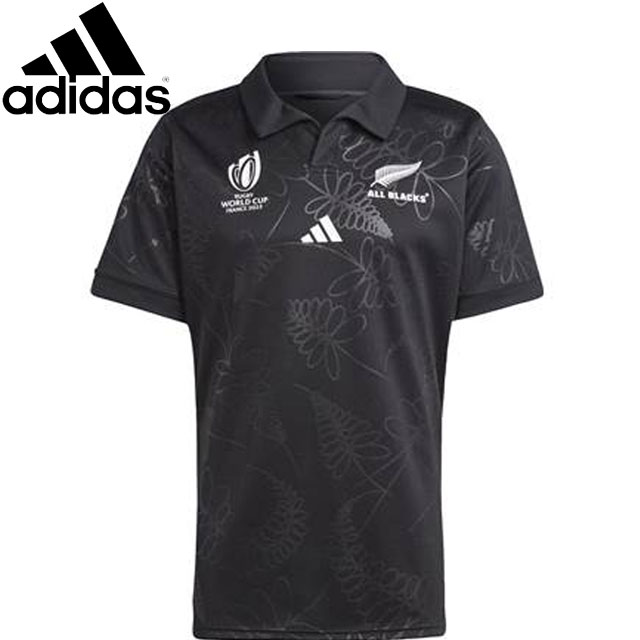adidas originals アディカラーラグビーポロシャツ アディダス アディカラーラグビーポロシャツ - ブラック