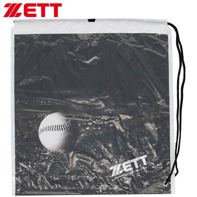 ゼット ZETT 注文ロット50個 出荷ロット50個 ランドリーバック ポリエチレン製 用品 小物 アイテム グッズ アクセサリー 野球 ベースボール ソフトボール ZLB12