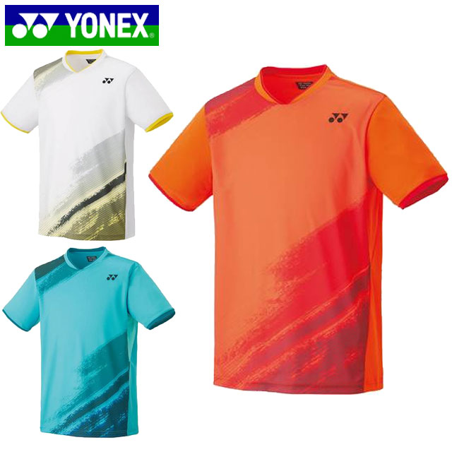 ヨネックスメンズユニフォーム 楽天市場】ヨネックス メンズ レディース ユニゲームシャツ フィット
