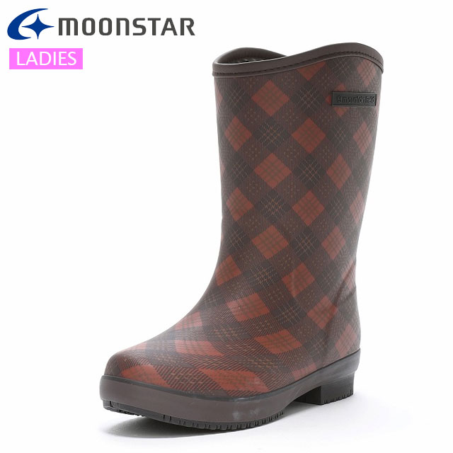 ムーンスター レインシューズ レディース MF 15RL ブラック MOONSTAR 13360478 長靴 軽量 ラバーブーツ 幅広 3E設計 胴周りもゆったりとした形状 裏材に保温性あるスポンジ 優れた防寒性 女性向け 雨の日から寒い冬のシーンまで幅広く活躍 雨靴 デイリー カジュアルシューズ