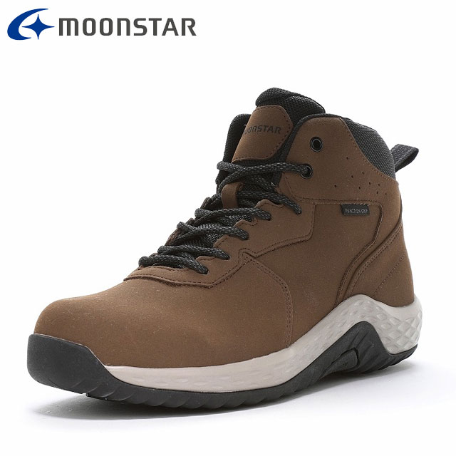 ムーンスター スニーカー メンズ SPLT FGM95 トープ MOONSTAR 13662789 高性能の防滑ソールを搭載したウィンターシューズ 4E ワイド設計 着脱に便利な内側ファスナー付き 凍った路面でも高いグリップ性能を発揮 お出かけ デイリー カジュアルシューズ