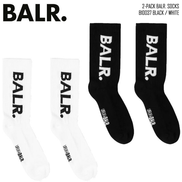 楽天市場】BALR ボーラー 靴下 Logo Socks B10037 レディース ソックス