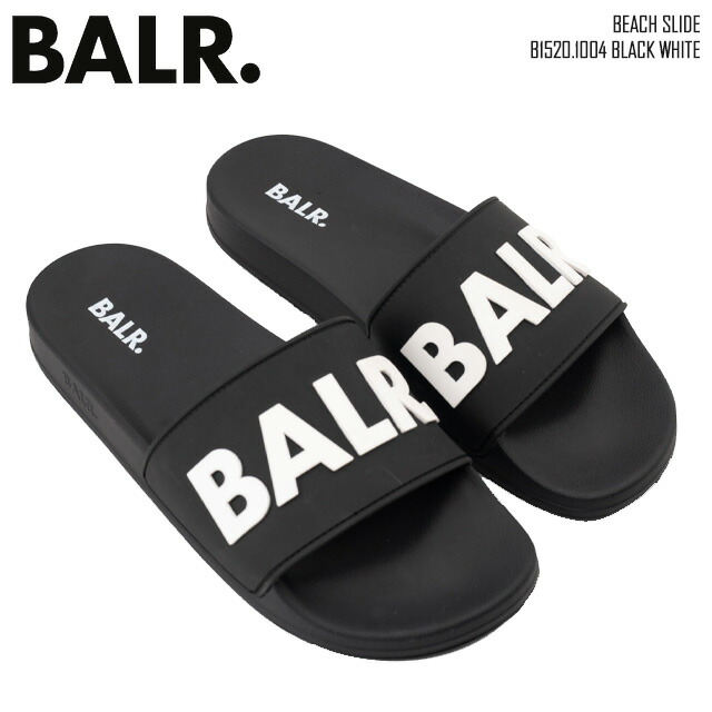 楽天市場】ボーラー BALR. サンダル スライドサンダル ブラック