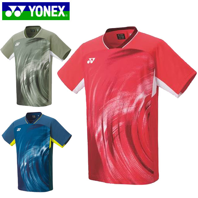 わっしょい様 ヨネックス YONEX テニスウェア メンズ ゲームシャツ（フィット