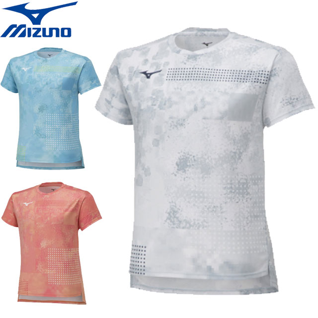 (☆)04 ネコポス ミズノ MIZUNO シャツ ゲームシャツ テニス ウィメンズ 半袖 ショートスリーブ トップス ウエア アパレル 服 レディース ソフトテニス 72MAA207 4,990円