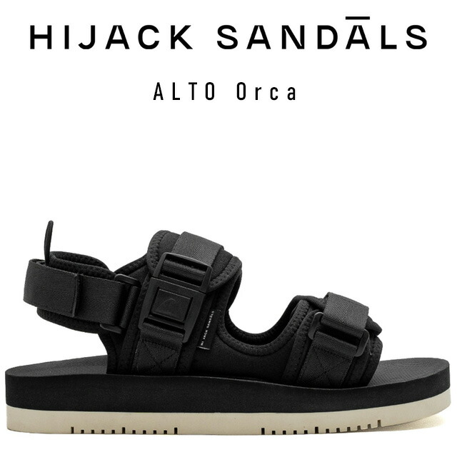 ☆ ハイジャックサンダル メンズ レディース ALTO ファッション おしゃれ ベージュ ストラップ デイリー レジャー フェス ORCA HIJACK SANDALS HS0055-OG 送料無料 フラット スポーツサンダル ラバー クッション性