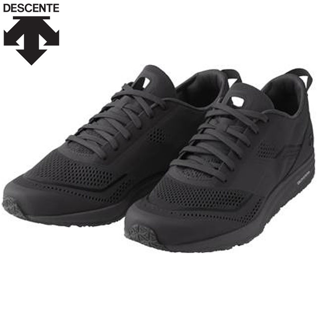 (☆)08 デサント DESCENTE シューズ 靴 トライアスロンシューズ デルタ TRI OP ブラック スニーカー メンズ レディース ユニセックス マルチスポーツ DN1PGF00BK